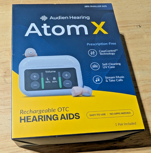 Brand new audien hearing atom - brand,