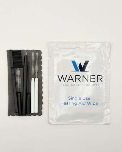 Hearing aid cleaning wipes - aid,