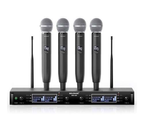 Channel uhf wireless - 4-channel,