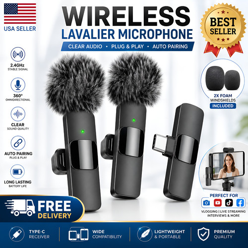 Wireless lavalier microphone - lavalier,